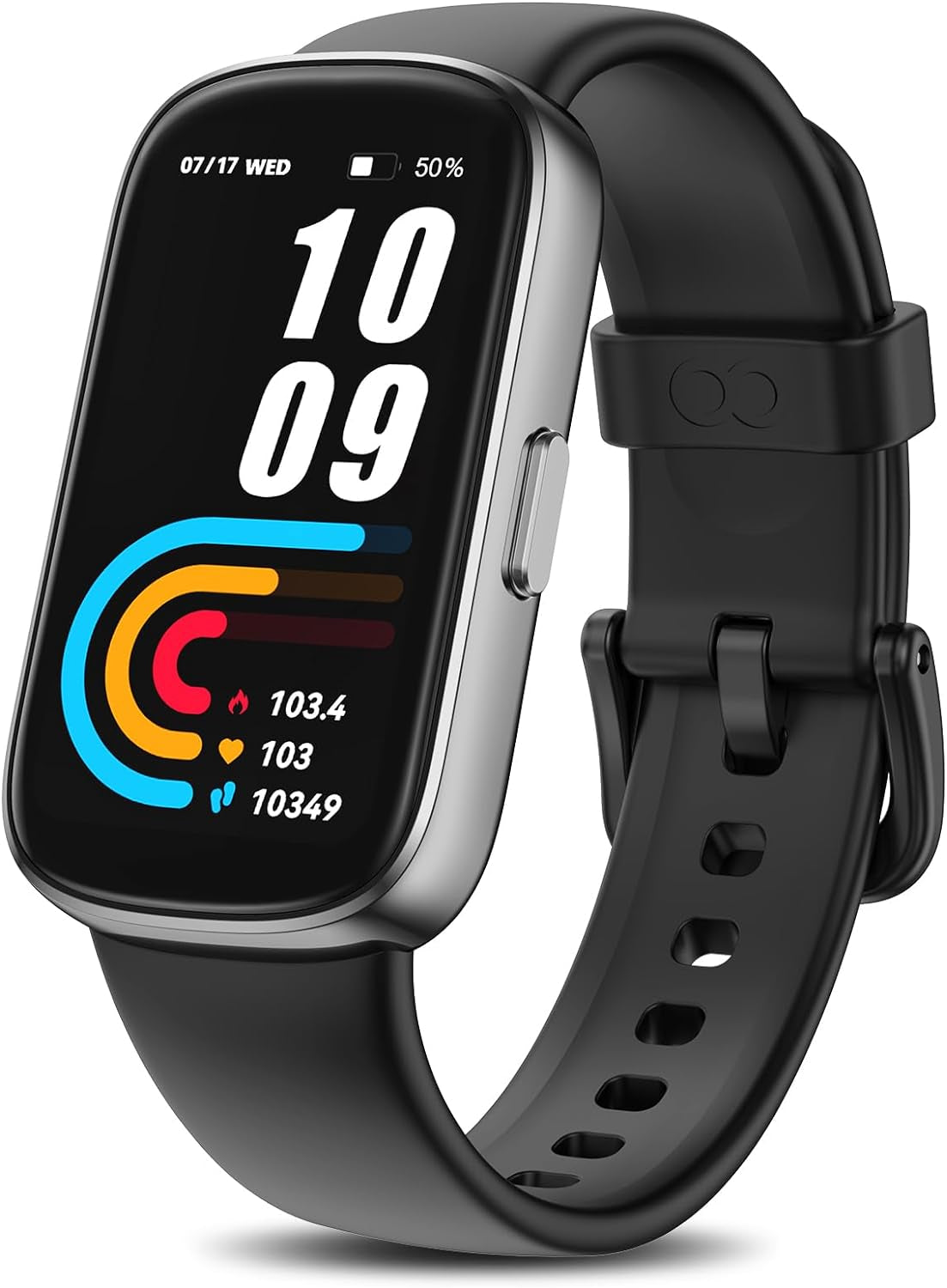 Fitness Tracker Watch with 24/7 Heart Rate Blood Oxygen Sleep Monitor, IP68 Waterproof Smart Watch, Step Calorie Counter Pedometer Health Activity Trackers and Smartwatches for Men Women