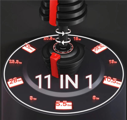  11-in-1 Adjustable Dumbbell Set