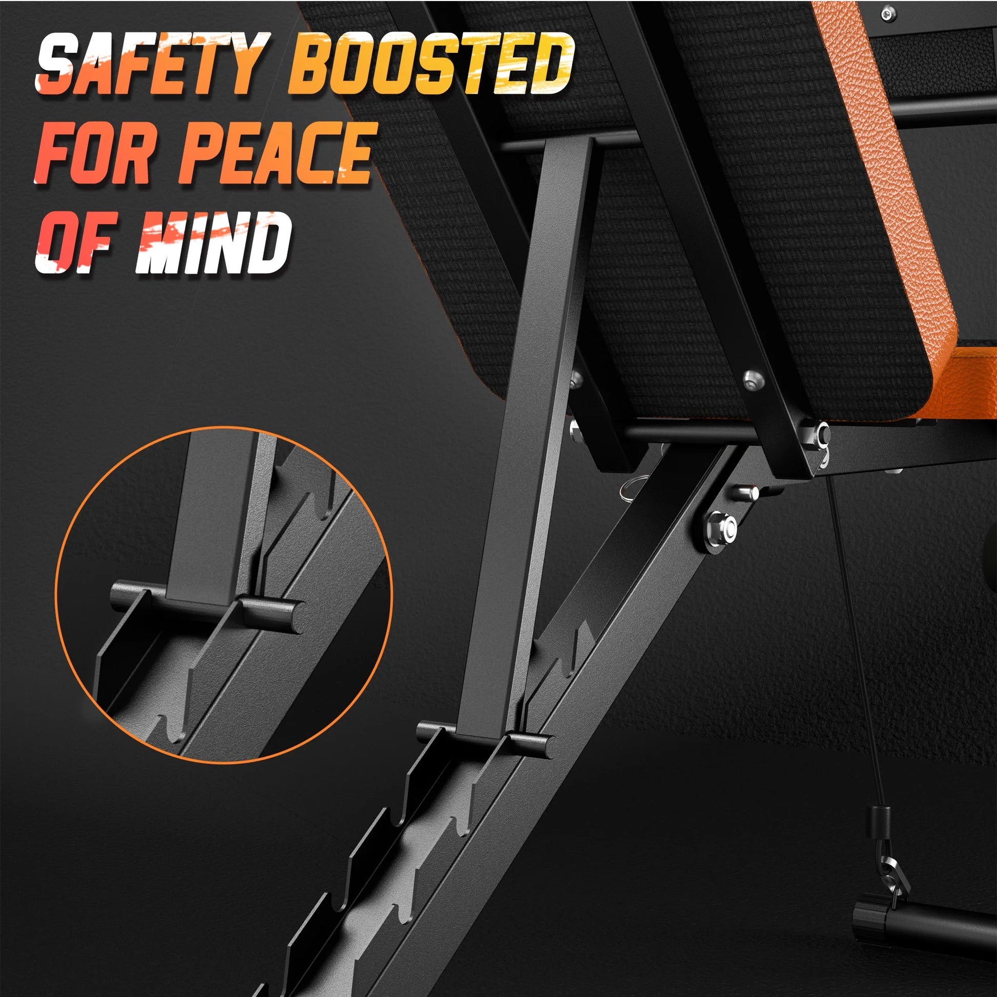 Transform Your Home Workouts with the TCISA Adjustable Weight Bench - Ultimate Versatility for Muscle Building with Leg Extension and Preacher Curl Pad
