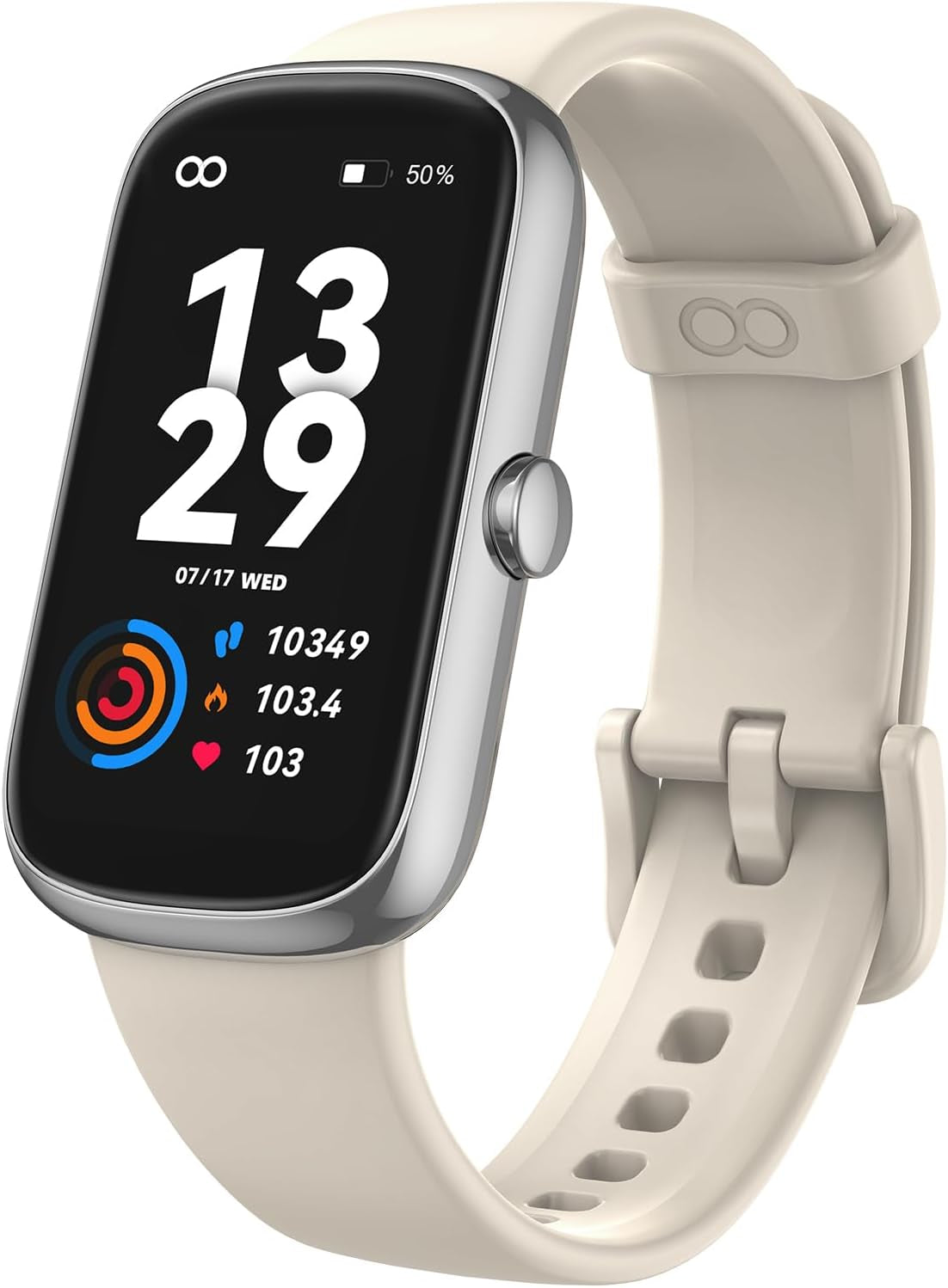 Fitness Tracker Watch with Heart Rate Blood Oxygen Sleep Monitor, IP68 Waterproof Smart Watches, Step Calorie Counter Activity Trackers and Smartwatches for Women Men