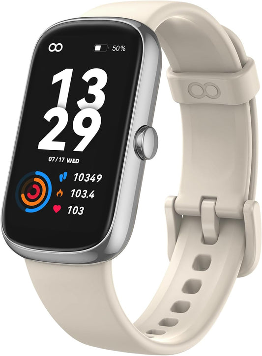 Fitness Tracker Watch with Heart Rate Blood Oxygen Sleep Monitor, IP68 Waterproof Smart Watches, Step Calorie Counter Activity Trackers and Smartwatches for Women Men