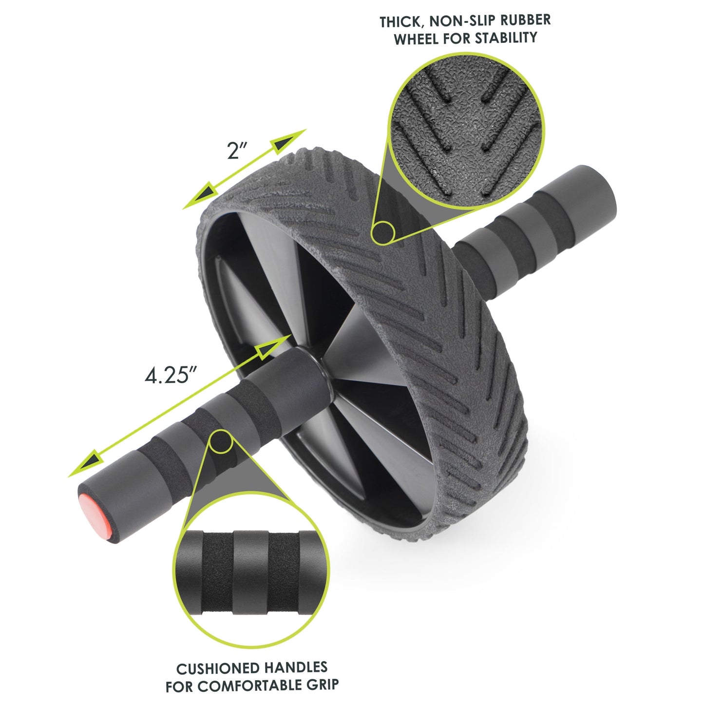 Revolutionize Your Core Workouts with the Prosourcefit Ab Wheel Roller - Perfect for Home and On-the-Go Training!