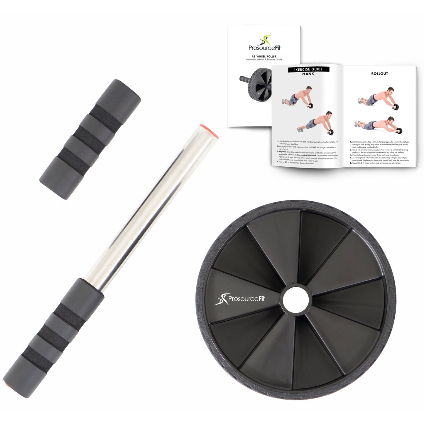 Revolutionize Your Core Workouts with the Prosourcefit Ab Wheel Roller - Perfect for Home and On-the-Go Training!