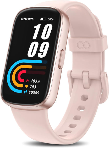 Fitness Tracker Watch with 24/7 Heart Rate Blood Oxygen Sleep Monitor, IP68 Waterproof Smart Watch, Step Calorie Counter Pedometer Health Activity Trackers and Smartwatches for Men Women