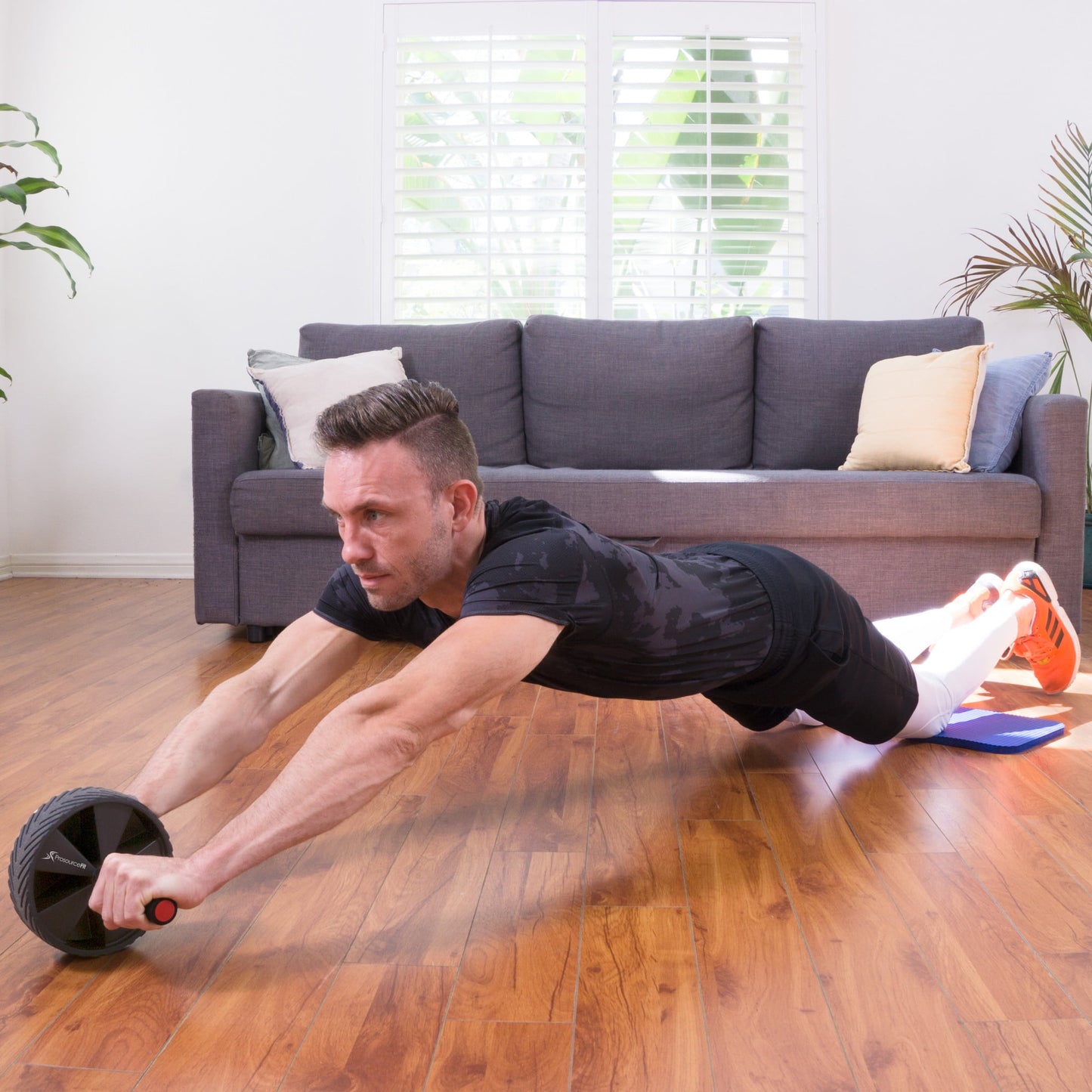 Revolutionize Your Core Workouts with the Prosourcefit Ab Wheel Roller - Perfect for Home and On-the-Go Training!